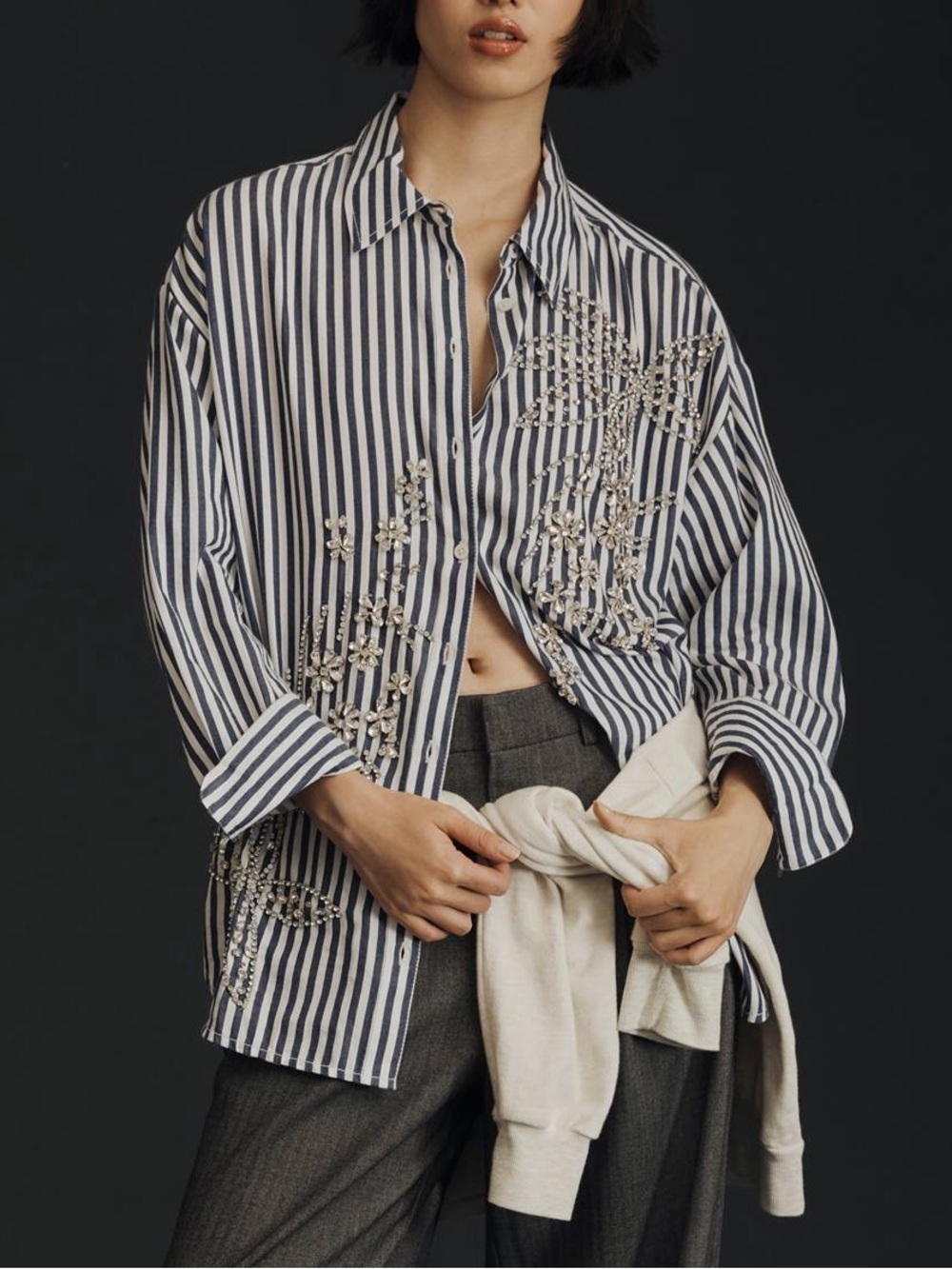 Maeve Embellished Shirt